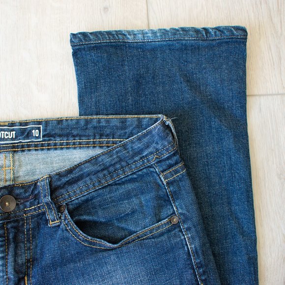 JW est. 72 Jeans Slim Bootcut Size 10 - Picture 12 of 16